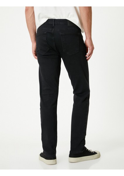 Slim Fit Kot Pantolon - Brad Jean