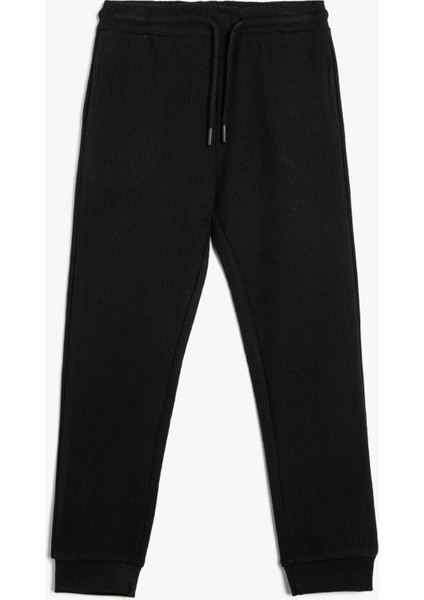 Basic Jogger Eşofman Altı Beli Bağlamalı