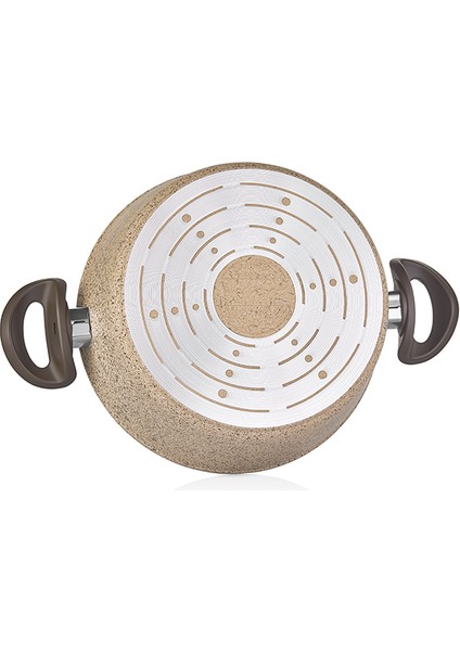 Creamy Granit 26 Cm Derin Tencere