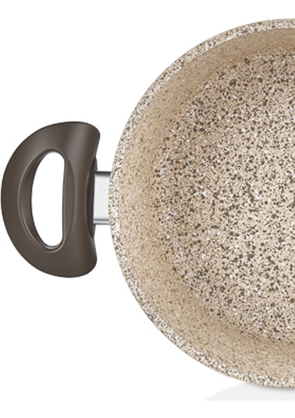 Creamy Granit 26 Cm Derin Tencere