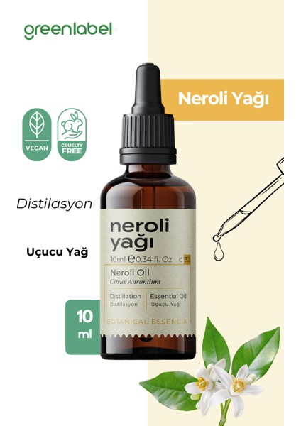 Green Label Neroli Yağı 10 Ml.