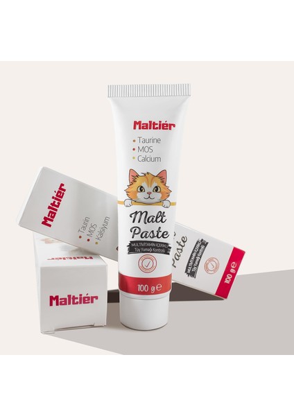 Malt Paste Tüy Yumağı Önleyici Multivitaminli Malt Macunu 100G
