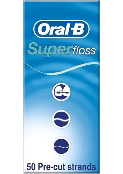 Diş Ipi Super Floss 50 Adet