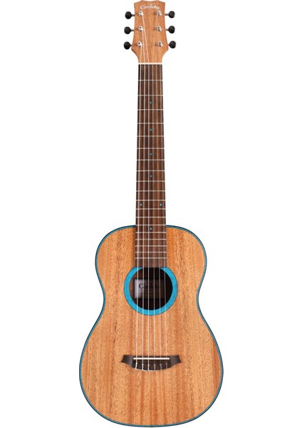 Mini II Santa FE MH/MH Travel Klasik Gitar (Natural)