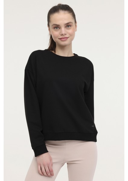 Wb C Neck 16SN82 3pr Siyah Kadın Sweatshirt