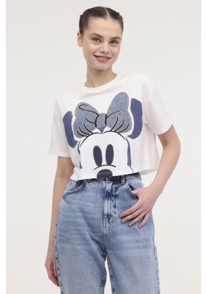 Wl Kelly 11GFL978 4fx Ekru Kadın Kısa Kol T-Shirt fiyatları