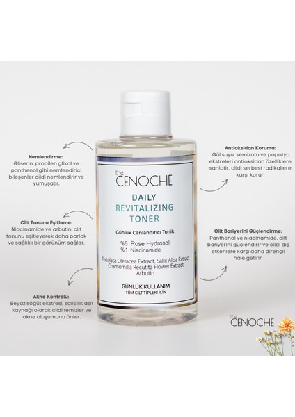 Daily Revitalizing Toner Günlük Cilt Yenileyici Tonik