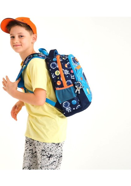 Desenli Okul Çantası Beslenme Kalemlik 3lü Set 23486 indirimleri