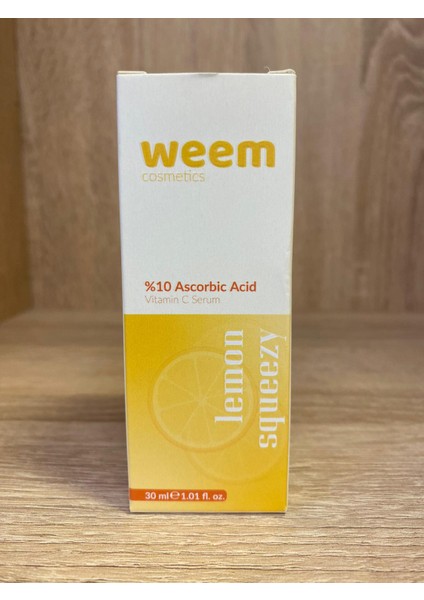 Aydınlatıcı Renk Tonu Eşitleyici C Vitamini Serum