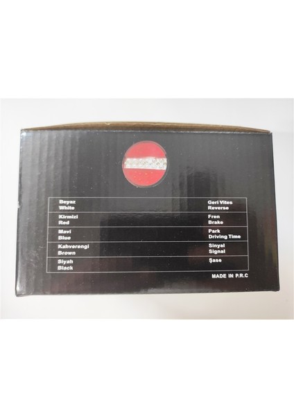 Ledli Stop Lamba Hamburger Lamba 24 Volt 4 Fonksiyonlu LDP85