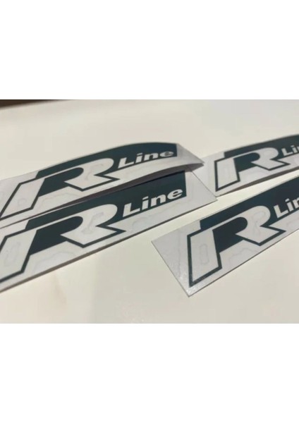 Vw R-Line Amg Fren Kaliperi Çıkartması Etiket Yapışkan Sticker Logo Süsleme Aksesuar