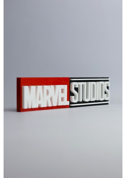 Marvel Studios - 3 Boyutlu Tabela - 20CM x 5cm x 1.5cm