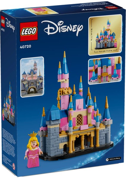 Exclusive Disney 40720 Mini Disney Sleeping Beauty Castle modelleri