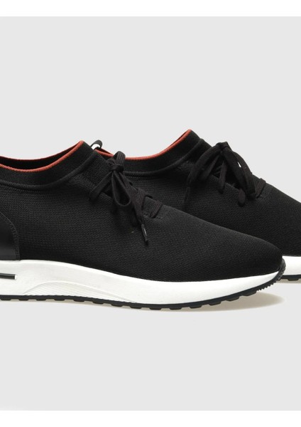 Erkek Milano Triko Sneaker Bağcıklı Erkek Spor Ayakkabı modelleri