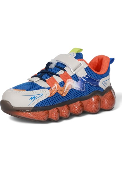 2002 Anatomik Tabanlı Unisex Çocuk Günlük Spor Ayakkabı - Nkt02002-Saks-33
