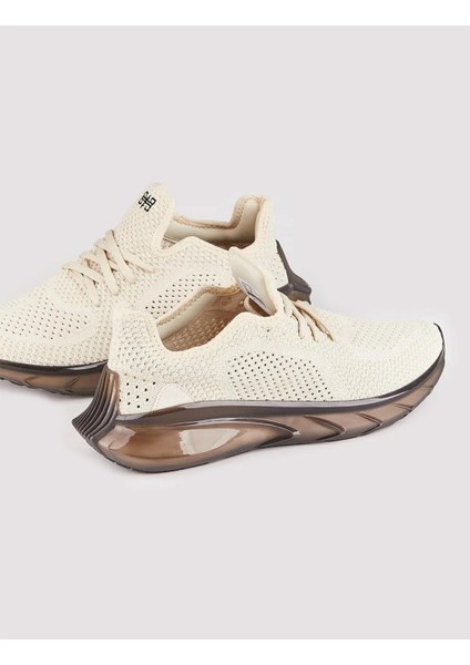 Erkek Triko Bez Hazır Taban Sneaker Bağcıklı Spor Ayakkabı fırsatları