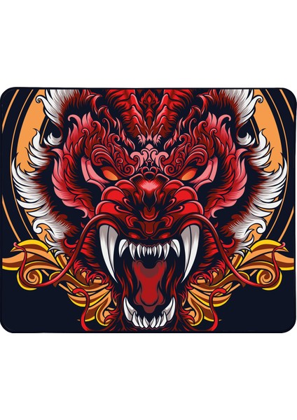 Longteng Huoyun Special Edition 480x400x4 Mm E-sports Oyuncu Mouse Pad Mousepad Tiger Taiga V2