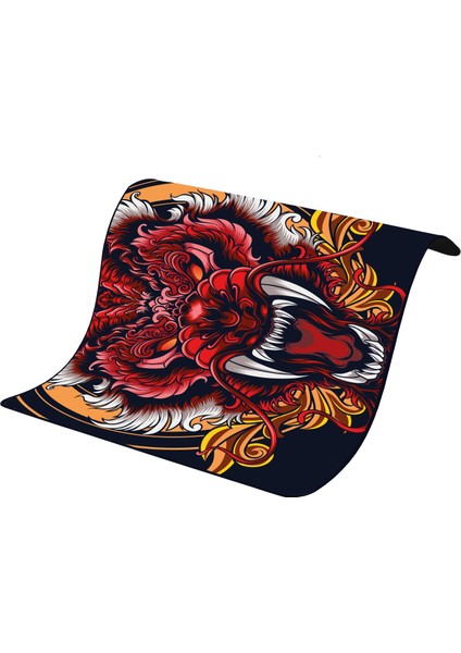 Longteng Huoyun Special Edition 480x400x4 Mm E-sports Oyuncu Mouse Pad Mousepad Tiger Taiga V2