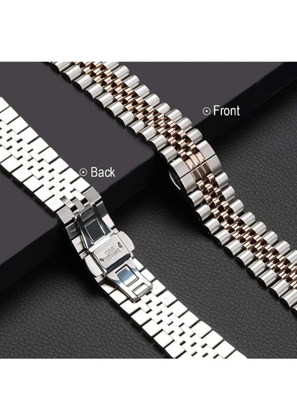 Apple Watch Uyumlu Ultra Se Ultra 2 42 44 45 49MM Kalite Kordon Bileklik Çelik Loop Kayış