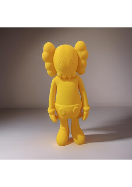 Kaws Companion Figür Büyük Boy 20 cm Companion Open Edition Vinyl Figure Sarı