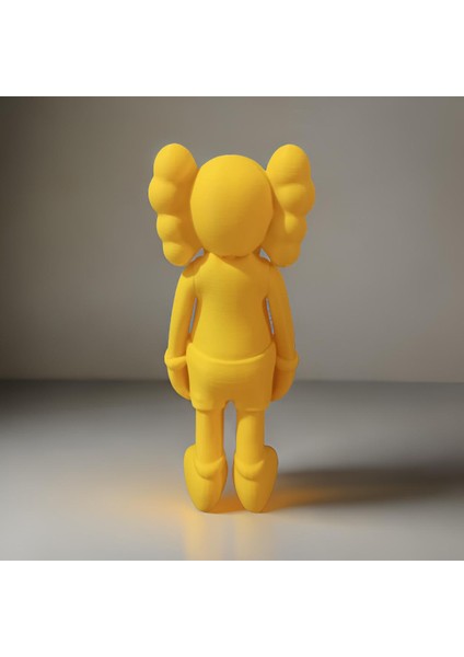 Kaws Companion Figür Büyük Boy 20 cm Companion Open Edition Vinyl Figure Sarı