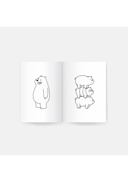 We Bare Bears Boyama Kitabı 1 fiyatları