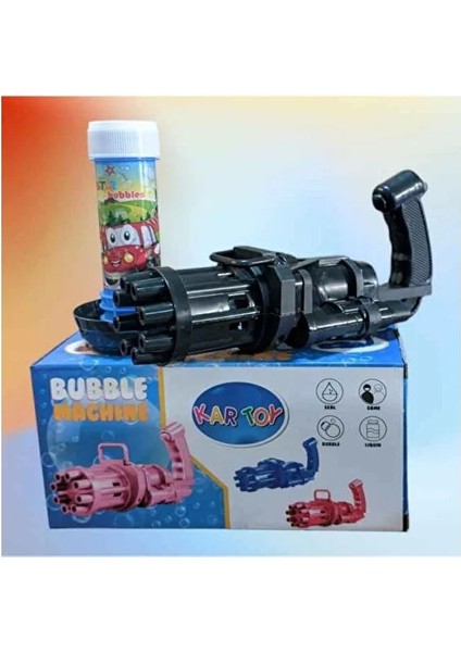 Köpük Tabancası Bubble Machine (Siyah)