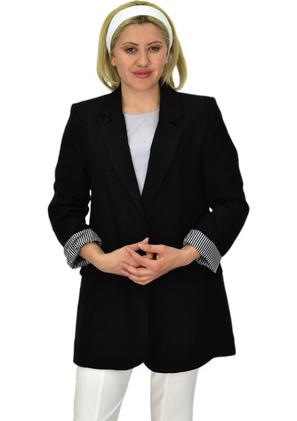 Kadın Ayrobin Tek Dügmeli Ceket BGL-ST03726