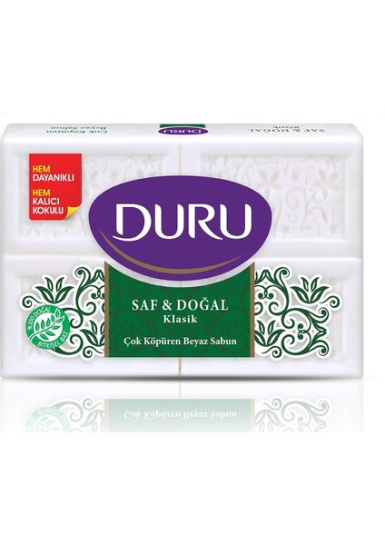 Saf & Doğal Klasik Beyaz Kalıp Sabun, 600 gr