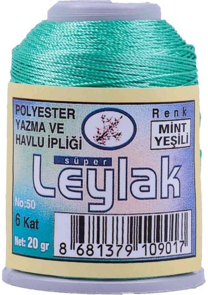 Oya ve Dantel Ipi 20 gr Mint Yeşili