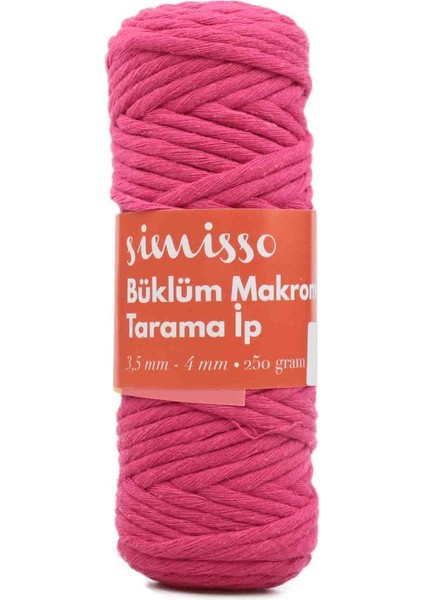 Tarama Makrome Ipi Koyu Fuşya 403