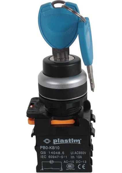 PLASTİM 1No Anahtarlı Kalıcı Siyah Mandal Buton fiyatları