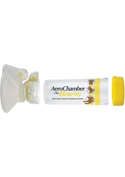 Aerochamber Flow-Vu Sarı 1-5 Yaş Arası Ayıcıklı Model fiyatları
