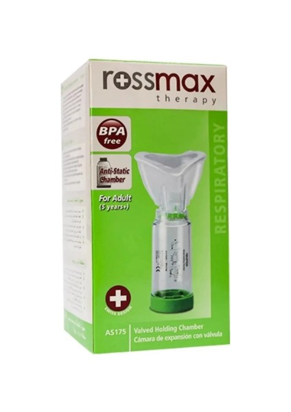 Rossmax Maskeli Inhalatör Chamber Yetişkin Için