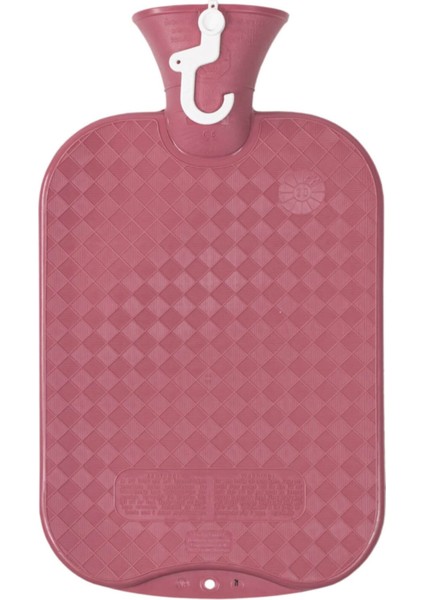 Termofor Karamel Mor Dalga Desen Sıcaksu Torbası