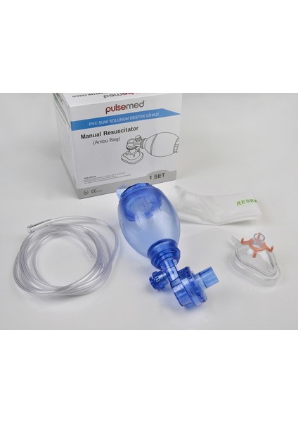 Pulsemed Solunum Cihazı Pvc Yetişkin Ambu