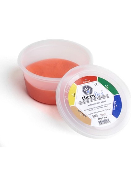 Theraflex El Egzersiz Hamuru Kırmızı 57 gr