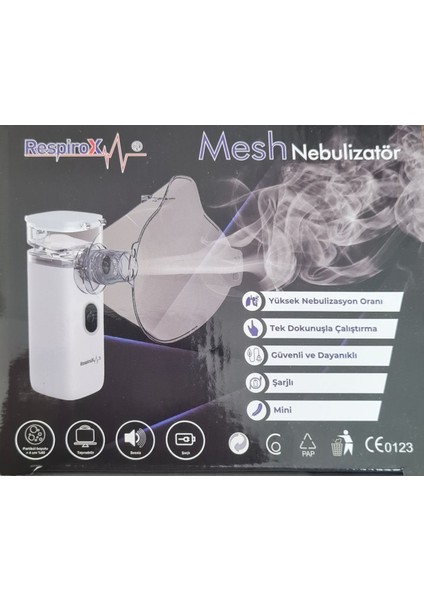 Şarjlı Mini Mesh Nebulizatör