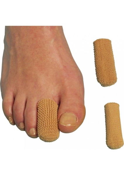 Tekstil Kaplı Silikon Parmak Şapkası (Small)