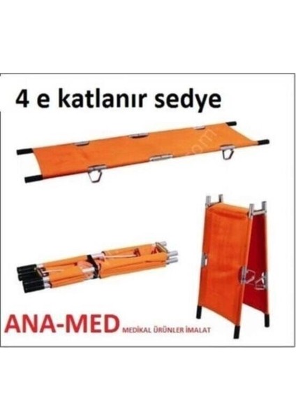 Portatif Sedye 4 'e Katlanır