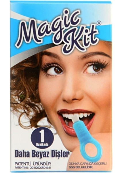 Diş Leke Silgisi 1 Aparatlı + 5 Yedek Süngerli Set 1 Paket