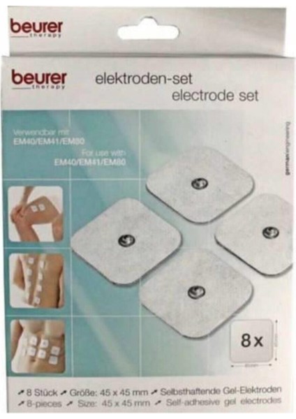 Tens Cihazı 8'li Elektrod, Em 41,em 49, Em 80