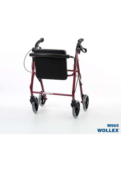 Hasta Yaşlı Yürüteci Lüx Yürüteç Tekerlekli Walker Tekerlekli Rollatör