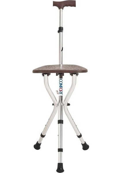 Comfort Plus Dm-74 Oturaklı Baston (Yüksekliği Ayarlanır)