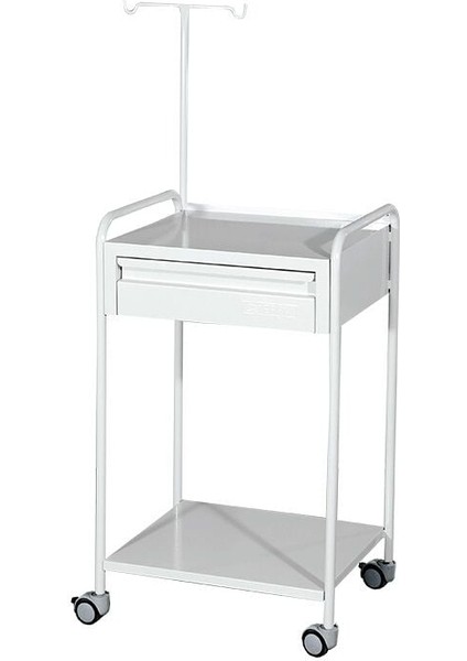 E-233A - Cihaz Arabası Çekmeceli Serum Askılıklı