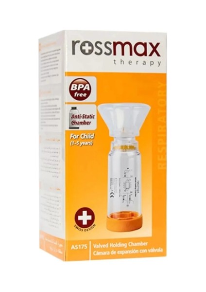 Rossmax Maskeli Inhalatör Chamber Çocuklar Için (1-5 Yaş)