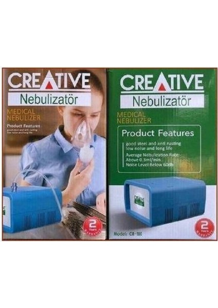 CR-100 Kompresörlü Nebulizatör Cihazı