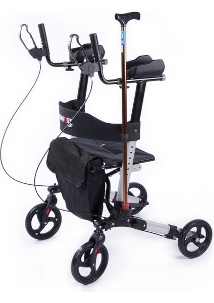 Medikaltec Comfort Plus DM-900 Ön Kol Destekli Alüminyum Rolatör