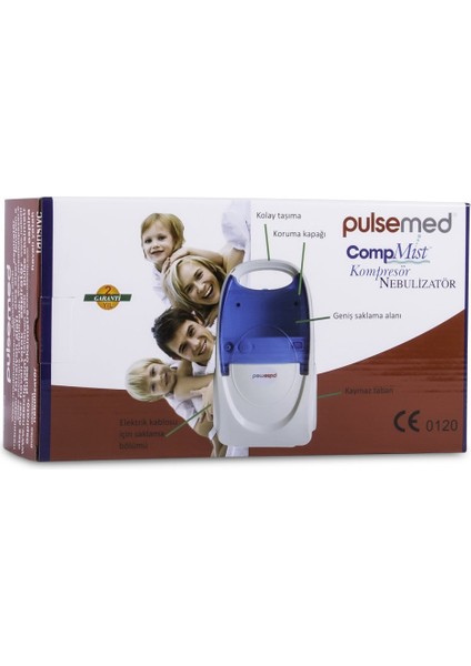 Pulsemed Kompresörlü Nebülizatör BR-CN152