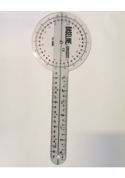 Baseline Plastik Gonyometre 360 Derece 30 cm fiyatları
